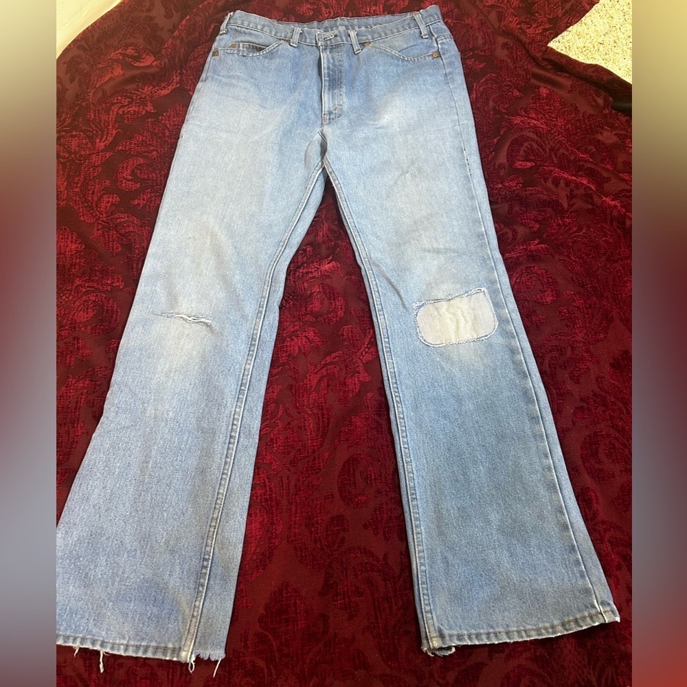 Vintage 70’s PlainPocket Jeans Men’s 34x30